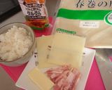 簡単♪〜赤と白のパリパリピラフ〜作り方1写真