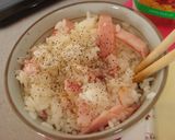 簡単♪〜赤と白のパリパリピラフ〜作り方2写真