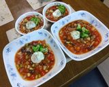ミネストローネにポーチドエッグon！作り方24写真