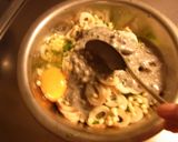 黒ごまちくわ天（お好み焼き）作り方4写真