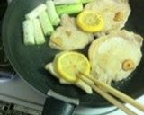 和風プレート葱豚焼き！キャベツ添え作り方7写真