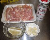 鶏肉のレモンガーリックグリル作り方1写真