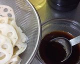 れんこんと豚肉の甘辛炒め♡きんぴら風作り方2写真
