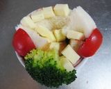 半熟チーズと半熟卵のココット作り方5写真