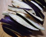 簡単！なすの皮だけ！カレー味きんぴら作り方3写真