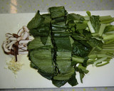 ♪小松菜と豚肉の中華風炒め♪作り方1写真