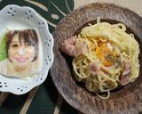 簡単カルボナーラ♪作り方4写真