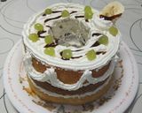 アーモンド風味の２色シフォンケーキ♪作り方17写真