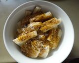 大根とちくわのカレーごま和え。作り方2写真