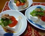 ✿オクラと大葉の冷や奴ポン✿作り方6写真
