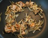 秋鮭としめじのレモンバター醤油パスタ作り方4写真