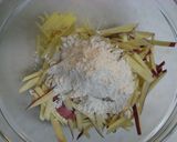 さつま芋と生姜のかき揚げ作り方3写真