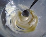 大豆粉を使った　ホワイトチョコケーキ作り方1写真
