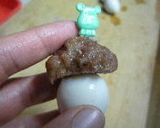 ミートボールとウズラの卵で「きのこ」作り方2写真
