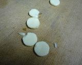 ゆかりむすびと塩むすびできのこに見える?作り方1写真