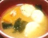 押し麦とコーンのかき玉ダシダスープ♪作り方6写真
