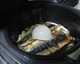 秋だから秋刀魚で炊き込みご飯作り方4写真