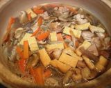 きほんの☆き☆土鍋で炊き込みご飯作り方7写真