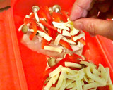 ルクエで＊カジキマグロと野菜のチーズ蒸し作り方3写真