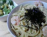 簡単&濃厚☆タラコとエビのチーズパスタ作り方7写真