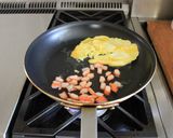 ☆カニカマと干しえびのレタスチャーハン☆作り方7写真