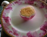 桜色☆ピンクのお花のゆで卵作り方5写真
