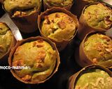 ホワイトチョコと抹茶のふんわりマフィン♪作り方12写真