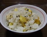 栗ごはん♪ (もち米入り)作り方4写真