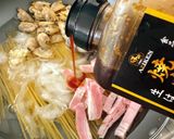 焼肉の生だれで シーフードパスタ作り方5写真