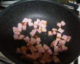 ベーコンとれんこんの混ぜご飯作り方1写真