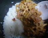 ベーコンとれんこんの混ぜご飯作り方5写真