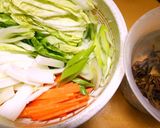 飽きずにスープ生活⑦　韓国風スープ作り方1写真