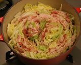 豚バラ肉と白菜の重ね鍋★塩味作り方3写真
