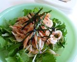 桜海老のお醤油バター丼作り方2写真