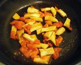 エリンギとトマトのパスタ作り方3写真