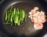 ニンニクの茎のスタミナパスタ作り方3写真