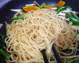 ツナとかぼちゃとニラの和風パスタ作り方4写真