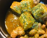 毎日の納豆●with豆腐カレー作り方1写真