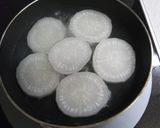 簡単♪大根を油揚げで巾着風に(^o^*)作り方1写真