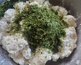 豆腐とはんぺんの青海苔ふわふわ焼き作り方3写真