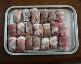 ◆簡単♪豚肉の大葉チーズ巻きフライ◆作り方3写真
