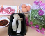 レタスとにんにく醤油の炒め物作り方1写真