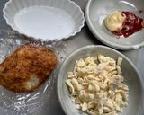 ケチャマヨでこく旨!コロッケチーズ焼き作り方1写真