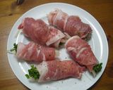新生姜と豚肉とかいわれのくるくる巻き作り方2写真