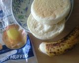 甘い？しょっぱい？生ハムバナナトースト作り方1写真