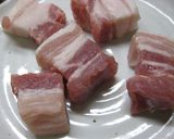 肉好きのための　豚バラ☆ゴロゴロ炒め！作り方4写真