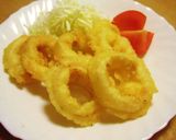 クレソdeイカのフリッター♪作り方4写真
