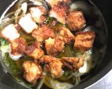 から揚げ親子丼!作り方3写真