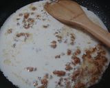 豆乳クリームパスタ作り方4写真