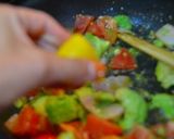 ✿アボカドとトマトとベーコンの醤油炒め✿作り方8写真